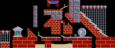 Overview: Oh no! More Lemmings, Amiga, Wicked, 20 - The Lemming Funhouse
